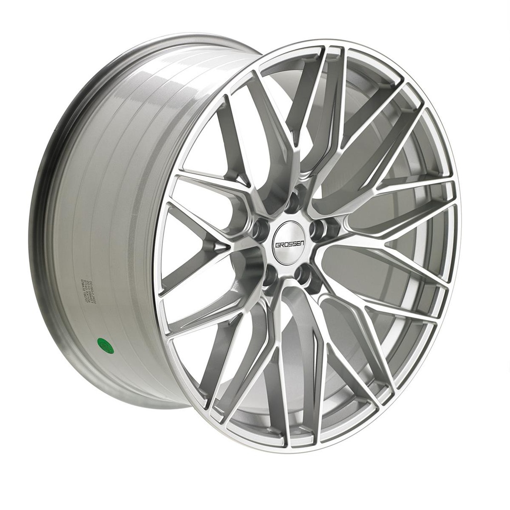 GROSSEN 10 MACHINED SILVER 8.5x19 5/120 ET33 CB72.6