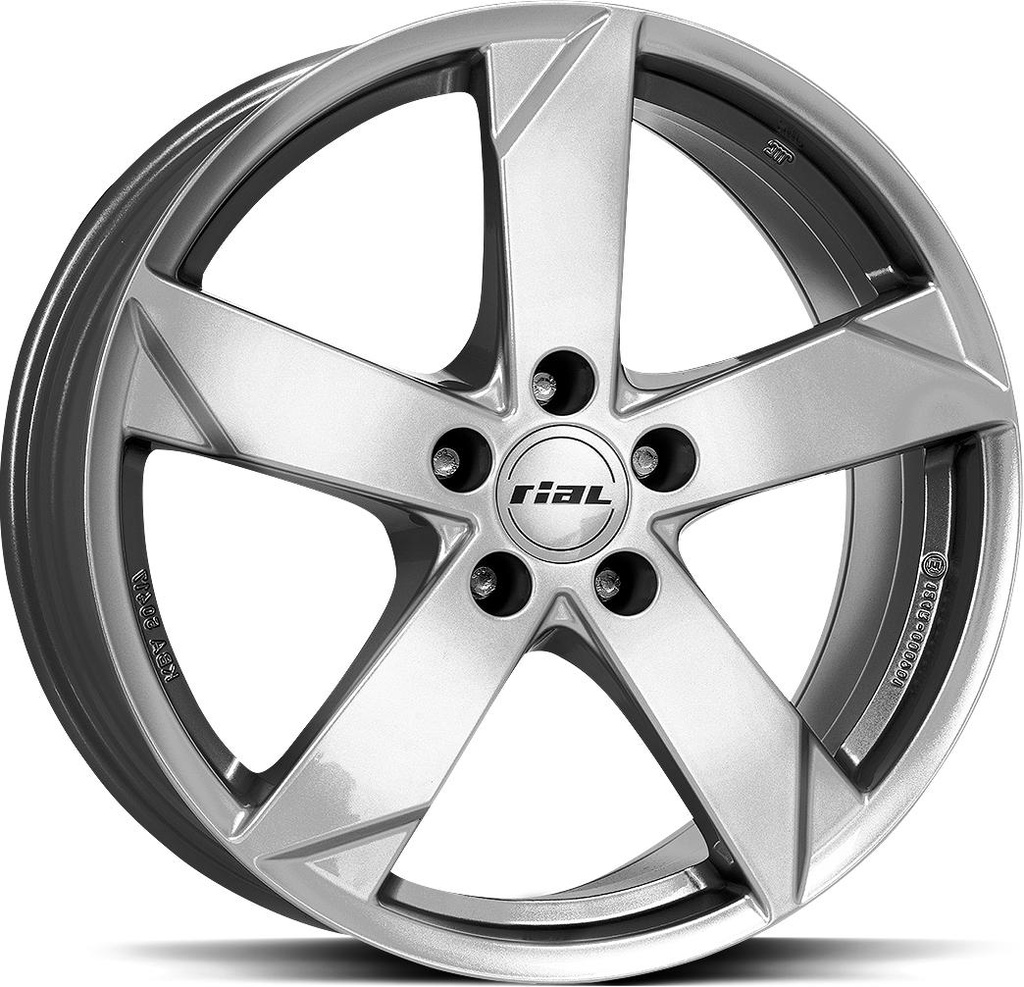 RIAL KODIAK POLAR SILVER 7.5x18 5/112 ET45 CB57.1