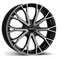 MAK ASPHALT BLK/POL 8x19 5/112 ET50 CB57.1