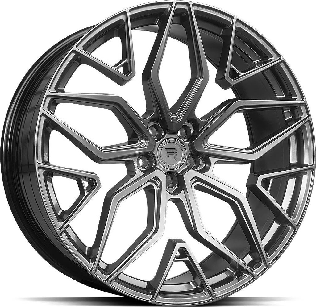 R-SERIES R17 HYPER BLACK 10x23 5/112 ET38 CB66.6