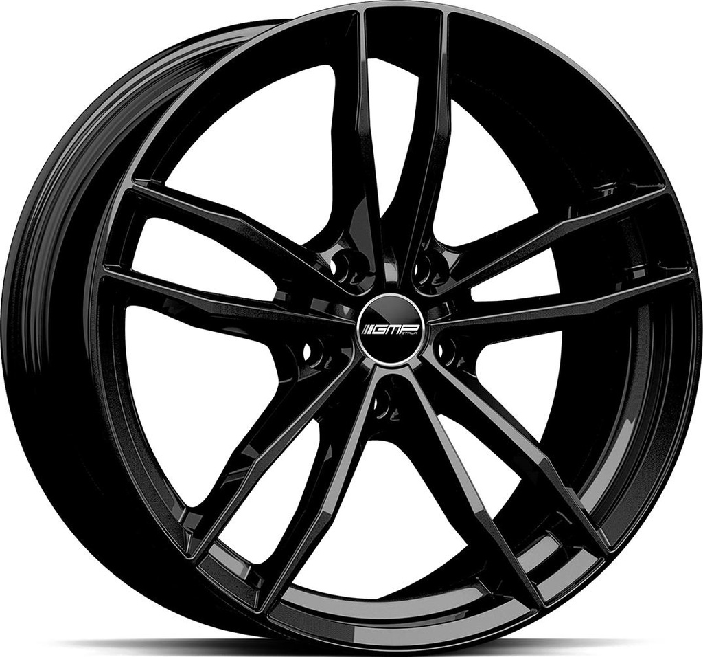 GMP SWAN GLOSSY BLACK 8.5x20 5/120 ET25 CB72.6