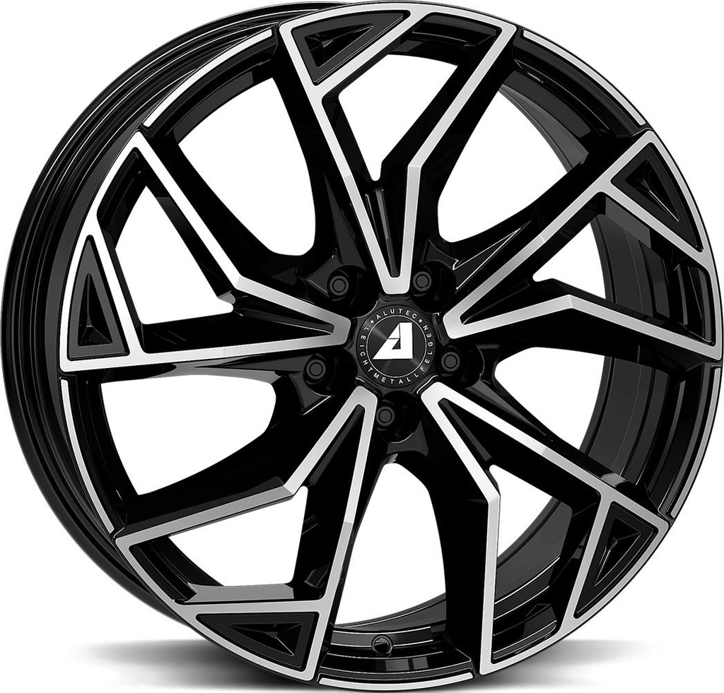 ALUTEC ADX.02 DIAM BLACK POL 7.5x18 5/108 ET48 CB63.4