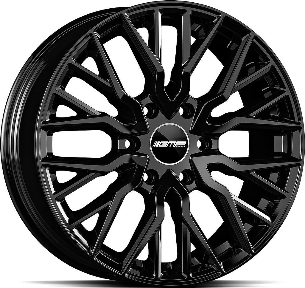 GMP BOOSTER GLOSSY BLACK 8x18 6/130 ET45 CB84.1