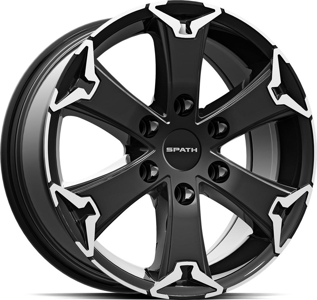 SPATH SP52/H BLACK LIP POLISH 7.5x18 6/120 ET50 CB74.6