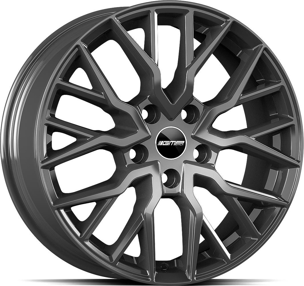 GMP BOOSTER GLOSSY ANTHRACITE 8x18 6/130 ET45 CB84.1