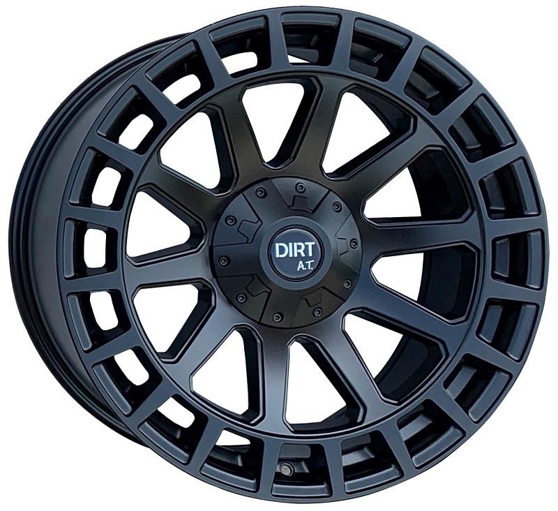 STATUSFÄLGAR D76 FLATBLACK 9x18 6/114.3-139.7 ET20 CB78.1