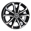 MSW 48 VAN BLK/POL 7.5x18 5/160 ET48 CB65.1
