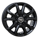 MSW 48 VAN M.BLK 7x17 5/130 ET66 CB89.1