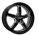 STATUSFÄLGAR B162 BLACK MACHINED 8x18 5/112 ET35 CB73.1