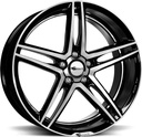BROCK B33 BLACK FULL POL 8.5x18 5/114.3 ET38 CB72.6
