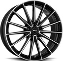 BROCK B43 BLACK FULL POL 8x20 5/112 ET45 CB57.1