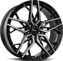 BROCK B44 BLACK FULL POL 8.5x19 5/112 ET35 CB66.6
