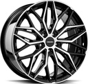 OXGIN MAX BLACK POL 8x18 5/112 ET30 CB66.7