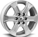 BROCK RC31 CRYSTAL SILV 8x18 6/139.7 ET38 CB67.1