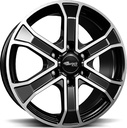 BROCK RC31 BLACK FULL POL 8x18 6/120 ET51 CB74.6