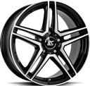 BROCK RCD17 BLACK FULL POL 6.5x16 5/112 ET44 CB66.6