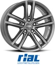 RIAL X10 METAL GREY 7x18 5/112 ET43 CB57.1