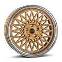 BORBET B GOLD RIM POL 7.5x16 5/120 ET20 CB72.5