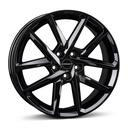 BORBET N BLACK GLOSSY 7.5x17 5/108 ET50 CB72.5