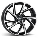 MAK KASSEL BLK/POL 8x18 5/112 ET50 CB57.1