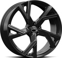 GMP ANGEL GLOSSY BLACK 7.5x18 5/100 ET40 CB57.1