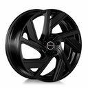 AVUS AC-521 GLOSS BLACK 8.5x19 5/112 ET48 CB66.6