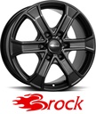 BROCK RC31 BLACK MATT 8x18 6/139.7 ET25 CB100.1