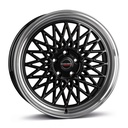 BORBET B BLACK RIM POLISHED 8x17 5/112 ET35 CB66.6