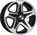 ACC AVENGER SATIN BLACK / MACHINED FACE 7x16 5/139.7 ET25 CB110.1