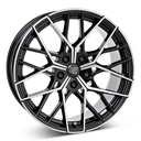MSW 74 G.BLK/POL 8x18 5/120 ET45 CB72.6