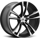 R-SERIES R3 BLACK POLISH 9x21 5/108 ET38 CB63.4