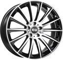 ELIT WHEELS EW02 BLACK / POLISHED 7.5x17 5/112 ET45 CB66.5