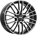 ELIT WHEELS EW08 BLACK / POLISHED 10x20 5/112 ET35 CB66.6