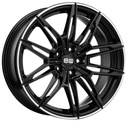 ELIT WHEELS EW18 BLACK / LIP POLISHED 9.5x19 5/120 ET32 CB72.6