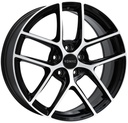 ROMAC DIABLO GLOSS BLACK / POLISHED 8x19 5/120 ET33 CB72.6