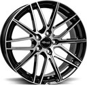 BROCK B34 BLACK FULL POLISH 8x18 5/108 ET45 CB72.6
