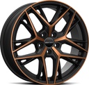 GMP LUNICA SATIN BLACK BRONZE DIAMOND 9x19 5/114.3 ET35 CB64.1