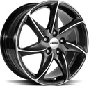 RONAL R51 JET BLACK FRONT CUT 6.5x15 4/100 ET38 CB68