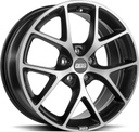 BBS SR VOLCANO GREY DIAM CUT 8x18 5/112 ET45 CB82