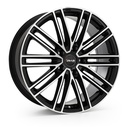 AVUS AC-M08 BLACK POLISHED 11.5x21 5/130 ET52 CB71.6